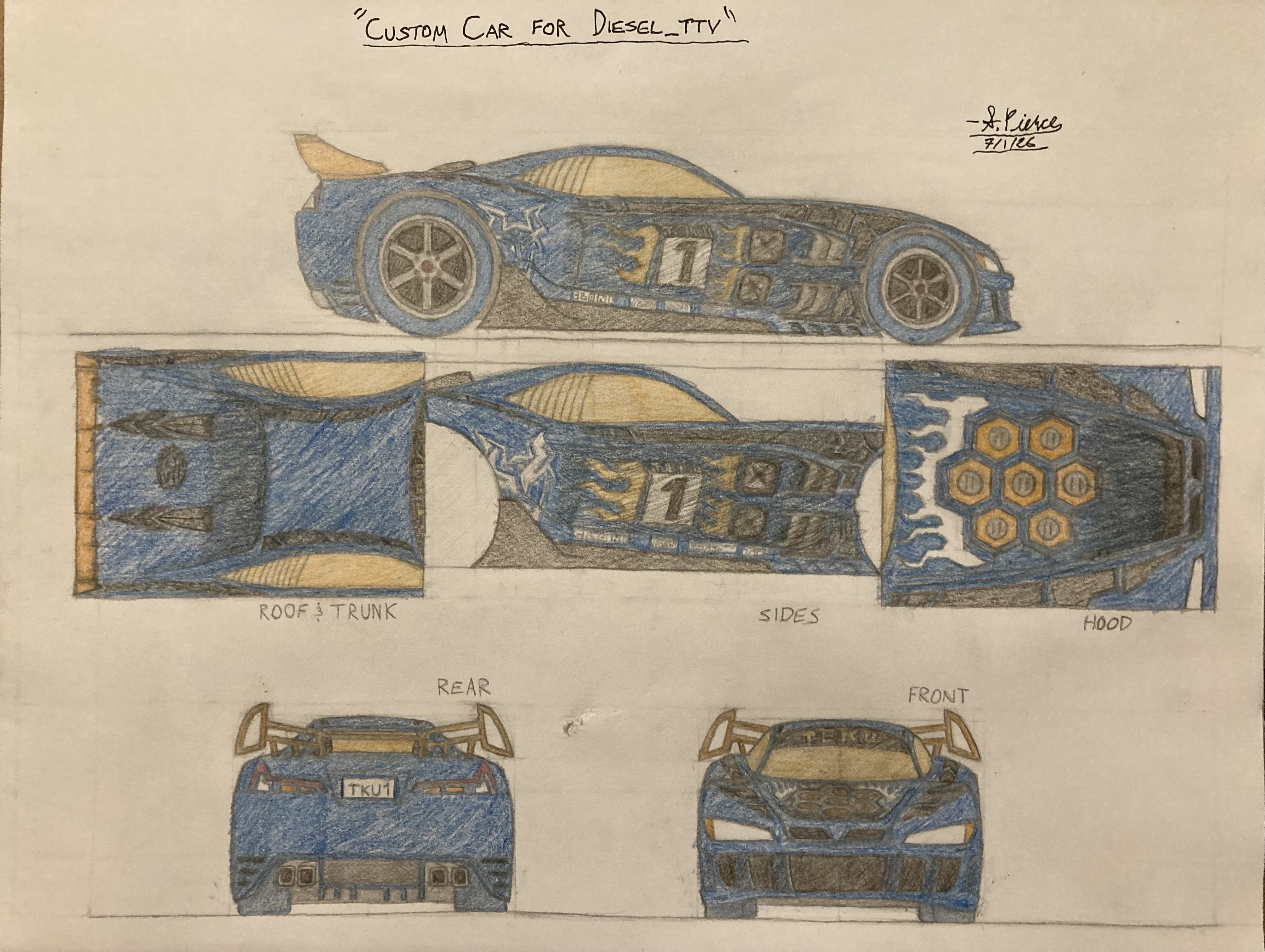 Custom Car for Diesel_TTV